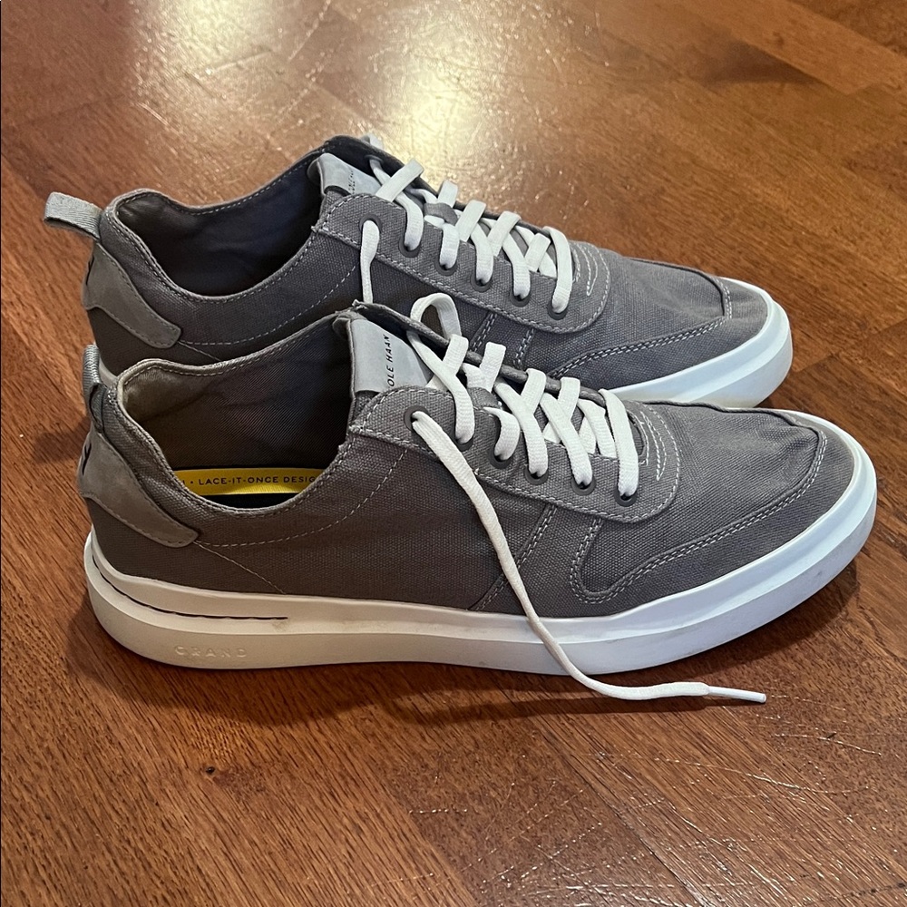 Cole Haan GrandPro Canvas Court Sneakers | Men’s Size 9.5 | Lightweight Comfort - Picture 2 of 5